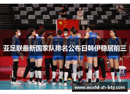 亚足联最新国家队排名公布日韩伊稳居前三