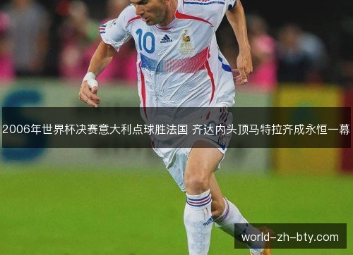 2006年世界杯决赛意大利点球胜法国 齐达内头顶马特拉齐成永恒一幕